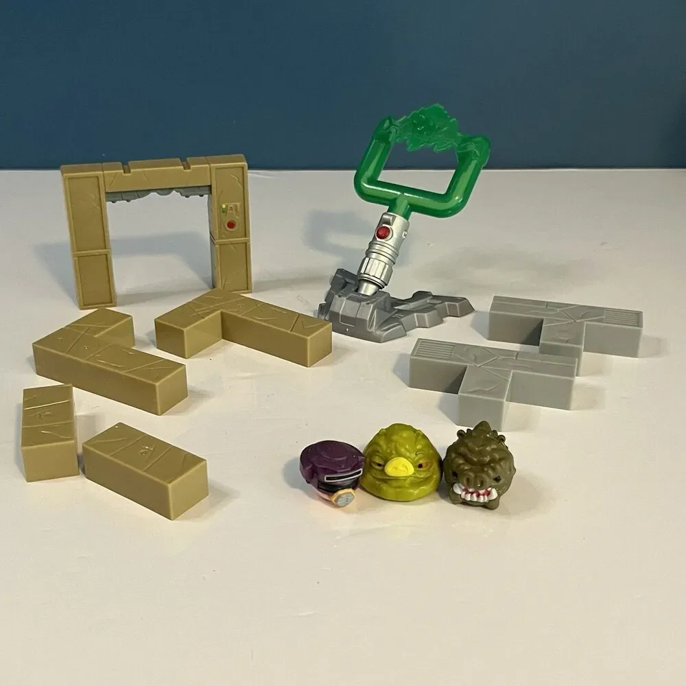 Angry Birds Star Wars Jabba's Palace Battle Game All Pieces No Box & Directions